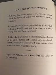 If You Have Ever Gone Into The Woods With Me I Must Love You Very Much Mary Oliver Swan Poems And Prose Poems Single Friend Black Oak Tree Prose Poem