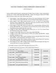 Entdecken produkte zum richtigen preis mit product shopper jetzt. Soal Dan Jawaban Latihan Akper Bab 3 Simpanan Giro Docx Soal Dan Jawaban Latihan Akper Bab 3 Simpanan Giro Oleh Kelompok 3 Annisa Adalah Nasabah Course Hero