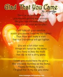 Birthday Poems
