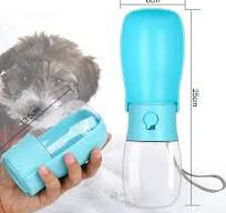 Portable Dog Water Bottle Dispensers Foldable Pet Drinking Bottle