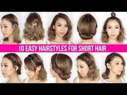 Pixies and bobs are easy hairstyles to manage for women with straight hair because they require no special styling tools or skills. 10 Easy Ways To Style Short Hair Long Bob Tina Yong Youtube