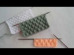 Tomurcuk Guller Orgu Modeli Strickmuster Knitting Patterns Youtube Orgu Baby Knitting Patterns Orme Cantalar