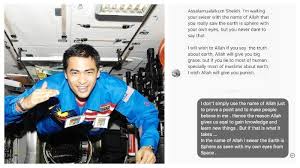 Sheikh muszaphar shukor biodata nama penuh • dato' dr. Bersumpah Atas Nama Allah Astronot Muslim Sebut Bumi Itu Bulat Halaman 2 Tribunnews Com