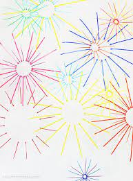 4th Of July Diy Fireworks Crafts Holiday Crafts
