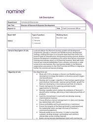 Our job letterhead example can be your guide in making your job application more interesting. Job Description Template Job Role Description Template Insymbio
