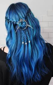 Vibrant blue fantasy hair color ideas are set to dominate popular hairstyles this summer! That Blue Is Beautiful Hair Styles Hair Color Blue Blue Hair