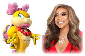 Wendy O. Koopa was named after the famous talk show host Wendy Williams.  Shigeru Miyamoto — the creator of the Mario series — is reportedly a huge  fan of her show. : r/Shittygamingdetails