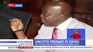 Former gem mp jakoyo midiwo has passed away. Jweojkxdmuktnm