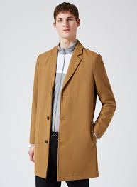 Camel wool blend overcoat with concealed placket detailing and warm inner lining. Shopping Topman Long Coat Up To 76 Off