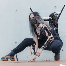 Crassetination Cyberpunk 102 Ahmet Atil Akar Wow Anime Poses Reference Action Pose Reference Cyberpunk Girl