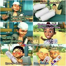 18 Ideas For Memes Indonesia Upin Ipin Cartoon Jokes Lucu Meme Lucu