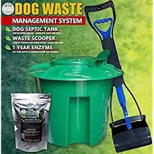 Give the mixture a gallon of water and one packet of septic starter every two weeks until the garbage can is full. Cove Products K9 Kennels Dog Pet Waste Management System Dog Supplies Online Dogs Waste Waste Management System Dog Waste Disposal