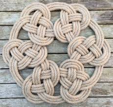 Mural Decoration Rope Suspension Table Path Carpet Marine Decoration Hemp Souvenir Of Brittany Holiday Gift Rope Crafts Navy Decor Knots Diy