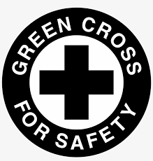 Mcdonald's corporation was founded on april 15, 1955, and this became the company's first logo. Green Cross For Safety Logo Png Transparent Logo Safety First Vector Transparent Png 2400x2400 Free Download On Nicepng