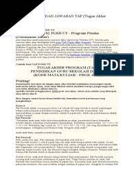 Maybe you would like to learn more about one of these? Contoh Soal Dan Jawaban Tap Pdf