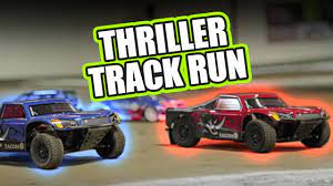 1 10 Iron Track Katana Truggy Track Run Youtube
