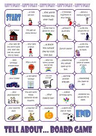 Tell About Board Game Worksheet Free Esl Printable Worksheets Made By Teachers Speaking Activities Speaking Activities English Board Games