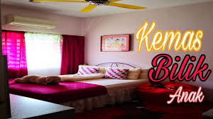Kemas rumah, bilik tidur, dapur & living room sampai lebam. Kemas Bilik Anak Buat Ala Home Stay Youtube