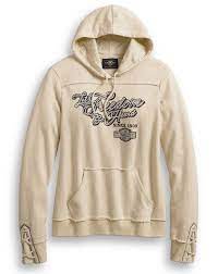 Find great deals on ebay for harley davidson hoodie. 99061 20vw Harley Davidson Damen Hoodie Freedom Tan Im Thunderbike Shop