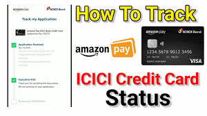 Check your status online if you are already a chase customer, you can check your application status online. Track Amazon Pay Icici Credit Card Status Amazon Pay Icici Credit Card Amazon Amazonicicicard Youtube