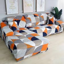 Housse De Canape D Angle Extensible Et Elastique Baroque Doux Mignon Canape Angle Housse Canape Housse Canape Angle