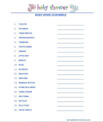 If you're looking for baby shower inspiration, look no further than our baby shower games. 8 Best Images Of Free Printable Baby Shower Scramble Printable Baby Shower Games Com Printable Baby Shower Scramble Games And Printable Baby Shower Word Scramble Printablee Com