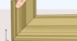 Set the first piece of chair rail on the saw platform, with the piece standing on its bottom edge (the way it will go on the wall), with the angle making the front of the trim shorter than the back. How To Install A Chair Rail 13 Steps With Pictures Wikihow