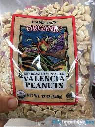 Trader Joe S Organic Dry Roasted Unsalted Valencia Peanuts Trader Joes Pareve Usda Organic