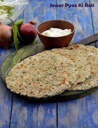 Jowar Pyaz Ki Roti Healthy Breakfast Recipe Recipe Healthy Breakfast Indian Food Recipes Indian Food Recipes Vegetarian