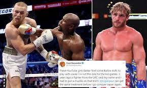 They'd form a lucrative partnership not. Floyd Mayweather Vs Logan Paul Boxing Legend Willing To Fight Youtuber Daily Mail Online
