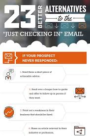 23 Creative Follow Up Email S To Keep Your Customer Engaged Just Checking In Emails Are Annoying These Tips Will Email Topics Charts And Graphs Informative