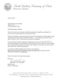 The following year, i completed a diploma course in secretarial science at kolej utama, petaling jaya. Secretary Of State Letter To Larry Rhoden Rapidcityjournal Com