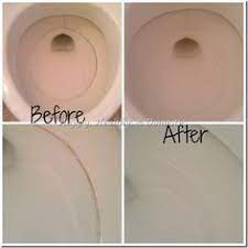 Alex Haralson How To Clean Rust And Sediment Toilet Rings How To Clean Rust Cleaning Hacks Toilet Ring