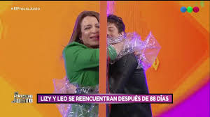 It's one more step for her to do later if she wants him to.leo replied. El Reencuentro De Lizy Y Leo Alturria El Precio Justo 2020 Con Lizy Tagliani Youtube