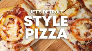 Pizza hut's *new* detroit style pizza! Jet S Detroit Style Pizza Easy Homemade Recipe Recipes Net Youtube