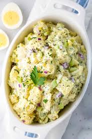 If you like, chill for 30 minutes to 1 hour, but be sure to bring it to. Easy All American Potato Salad Recipe Jessica Gavin