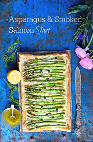 Balance out all those easter treats with. Asparagus Smoked Salmon And Shrimp Tart Food To Glow