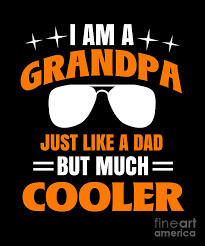 Gifts for grandpa from zazzle. Cool Grandfather Dad Granddad Daddy Grandpa Gift Digital Art By Muc Designs