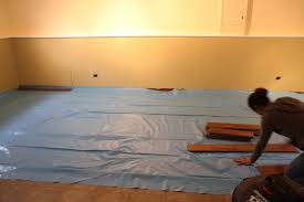 Basement Vapor Barrier Photo By Eric Schmuttenmaer Laminate Plank Flooring Flooring Best Flooring