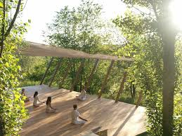 Gallery Outdoor Yoga Platform Yoga Space Design Yoga Space Yoga Garden