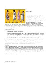 This list of the help actors includes any the help actresses and all other actors from the film. Analisi Del Film The Help Docsity