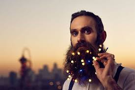 Beard Lights Will Turn Your Beard Into A Christmas Tree Glitter Beards Beard Facial Hair