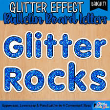 When people have strong opinions about issues, they often like to share their thoughts. Bulletin Board Letters Blue Glitter Alphabet Letter Printables In 4 Sizes