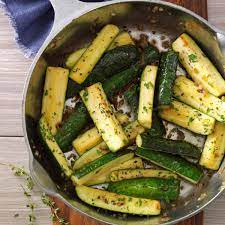 Thymed Zucchini Saute Recipe Zucchini Recipes Healthy How To Cook Zucchini Zucchini Recipes