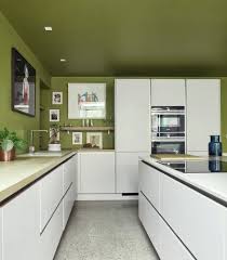 Couleur De Saison Le Vert Sauge Guerit Et Embellit Votre Deco En 2020 Cuisine Vert Sauge Cuisine Verte Couleurs De Saison