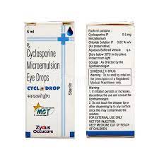 Cyclodrop Eye Drops 5ml Buy Medicines Online At Best Price From Netmeds Com