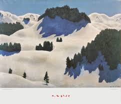 Wandbild Alfons Walde Winterlandschaft Art Galerie Unsere versandkosten für ein foto auf leinwand betragen standardmäßig 5,95 €.