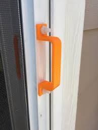 Basically you loosen the screws (2 rollers on the bottom), and then you should be able to grab the screen door by the sides and lift up and then. Andersen Sliding Screen Door Handle 3d Models Stlfinder