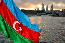 State flags and architecture of the country. Azerbaijan National Flag Azerbaijan Flag Azerbaijan Flag