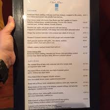 Menu Picture Of The Chart House Dingle Tripadvisor